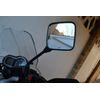 Motorbike Mirrors Long Stem Square Easy Install (2 x 8mm Right Hand Thread)