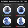 High Pressure Shower Head & Filter (Aqua Elegante) - Chrome - 2.5 GPM
