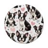 Beautiful Dogs Pattern Boston Terrier PopSockets Standard PopGrip