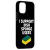 iPhone 12/12 Pro I Support Dish Sponge User Kitchen Cleaning Washing Tool Smartphone Case