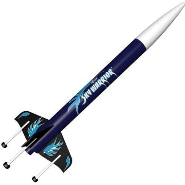 Estes Sky Warrior Flying Model Rocket Kit #7239