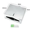 Paper Towel Dispenser Wall Mount Commercial c-fold/Multi-fold/Tri-fold with Lock