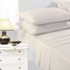 Night Zone Easy Care Polycotton Sheet Set, Cream, Double