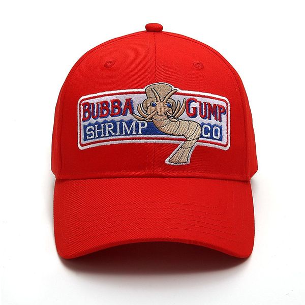 Himozoo Einstellbare Bubba Gump Baseball Cap Shrimp Co. Gestickte Hysteresenhüte