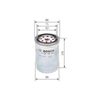 Bosch N2813 - Diesel Filter Car