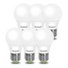 3W A15 Edison LED Light Bulbs E26 Medium Screw Base (40 Watt Equivalent) 12V ...