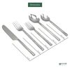 Elyon Tableware Rutland 20 Piece Reflective Hand Forged Flatware Stainless Steel