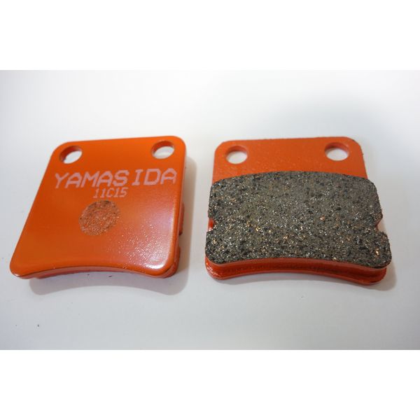 yamasida Metal Material Blend Dio series Front Brake Pads for Super Dio – ZX (Af28) raibudyio ZX (AF35) Smart Dio Z4 (af63) Tact Small suma-todyio DX G Dash Etc Brand New 411or – 1 