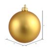 Vickerman 3" Gold Matte Ball Ornament, 32 per Box