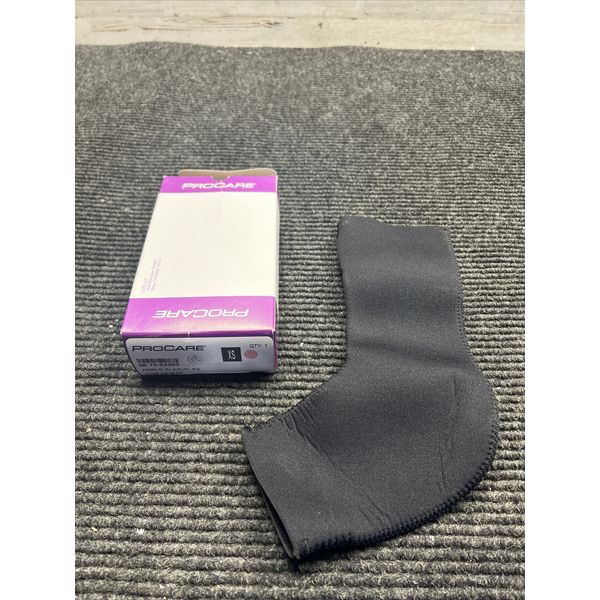 New PROCARE Ankle Sleeve  X-Small Pull-On Foot