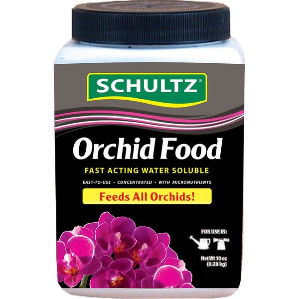 Schultz Orchid Food Water Soluble Plant Food 20-20-15, 10-Ounce