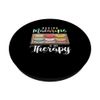 Baking Macarons Is My Therapy Macaron Lover PopSockets Adhesive PopGrip