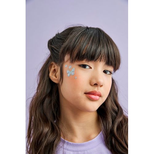 iscream Butterfly Sparkle 23pc Face and Body Gem Sticker Set