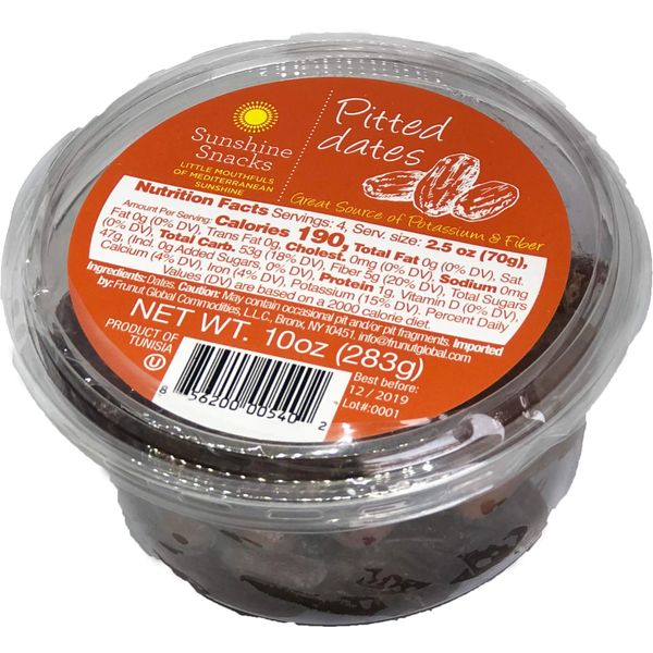 Sunshine Snacks Pitted Date (Premium Quality) (10 OZ)