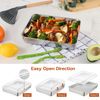 Onader 9¼ x 7⅛ x 2 Inch Baking Pan with Lid Stainless Steel Lasagna Rectangular Cake Pan 2 Pack