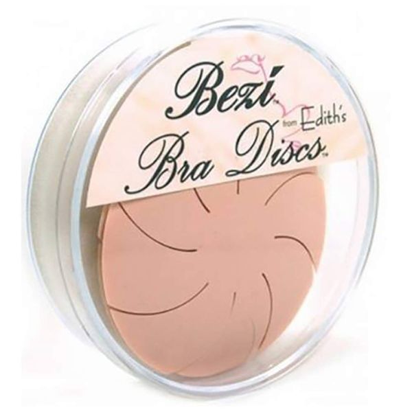 Bezi Bra Discs Nipple Covers - Non-Adhesive & Reusable, Blush, One Size