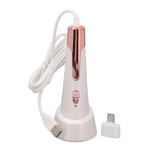 Portable Digital Skin Analyser, 80X Precision Facial Skin Tester, Skin Care Moisture Water Oil Tester, Skin Detector for Skin Problems, Travel, Home, Beauty Salon