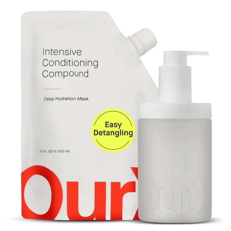 OurX Intensive Conditioning Compound 300ml (with Dispenser) – Deep Hair ...