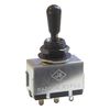 Guitar toggle switch 3 way black with black tip