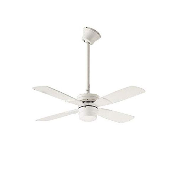 Daiko DJE-052 Ceiling Fan, White, Lightweight, Blowout, Sloped Ceiling, Remote Control, Simple Installation