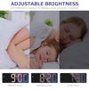 OQIMAX Digital Alarm Clock, Digital Alarm Clock, White