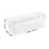Mobestech 8Pcs Storage Bins Storage Basket Versatile Kitchen Pantry Organization Plastic Storage Container Under Sink Bathroom Organize