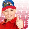 Nintendo Super Mario Boys Blue Baseball Cap Hat Age 4-7