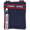 Tommy Jeans Logo Tape Shoulder Bag, blue