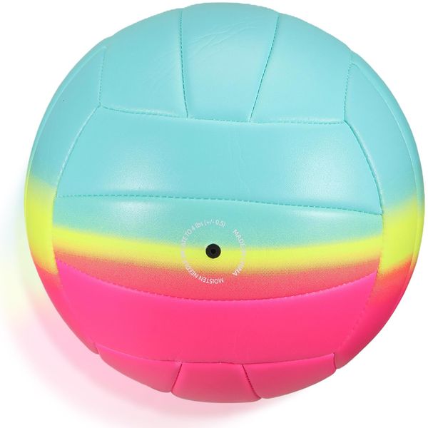 YIUAIPIT Training Volleyball, Sports Volleyball, Training Exercises Suitable for Teens Adults Indoor Outdoor Sports Volleyball or Gift Competition Machine Sewn PVC Volleyball