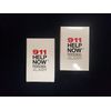 911 Help Now Personal Alarm with keychain and LED light TWO PACK