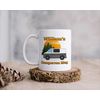 iCaseDesigner Personalised Campervan Ceramic Mug. Multiple Colour, Window & PopTop Combinations. Any Name and Message