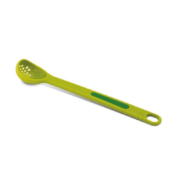 Joseph Joseph 10105 2-Piece Scoop and Pick Jar Spoon and Fork, for olives in jars - Green