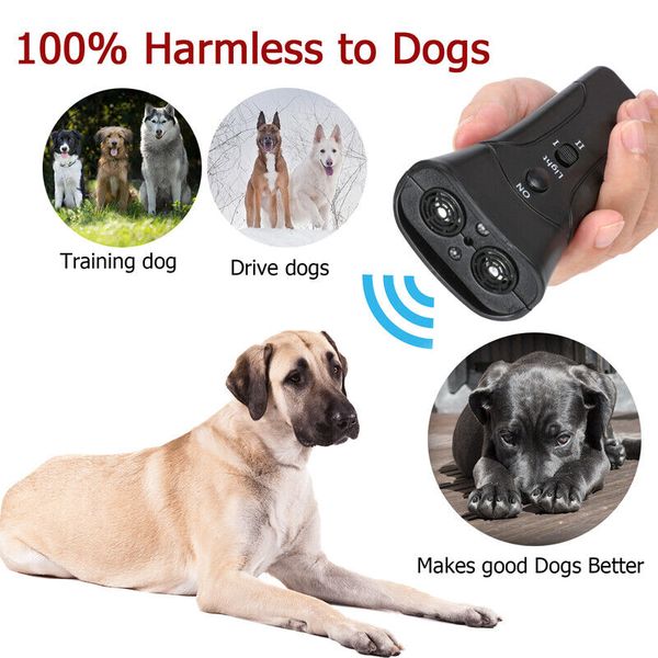 Ultrasonic Stop Anti Dog Barking Gentle Chaser Pet Dog Training Repeller Device