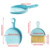 Imdinnogo 2Pcs 3D Printer Desktop Cleaning-Tools(Blue): Mini Brooms Set Keeping The Workbench Clean, Convenient Storage Simple Table Cleaning Kit