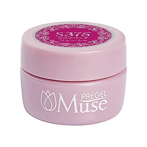 PREGEL Muse PGU-S375 Color Gel, Clear Rich Fuchsia, 0.1 oz (3 g)