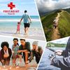First Aid Kit - 100 Piece - Small First Aid Kit for Camping, Hiking, Backpacking