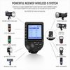NEEWER QPRO-C TTL Wireless Flash Trigger for Canon 1/8000s HSS 5 Groups 9 Functi