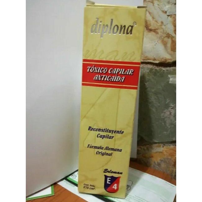 Diplona Tonic Capillary Anti-Hair Loss Original German Formula E4 275 Cm