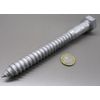 Galvanized Hex Head Lag Screw  3/4 Threads x 7.00" Length, 3 pcs