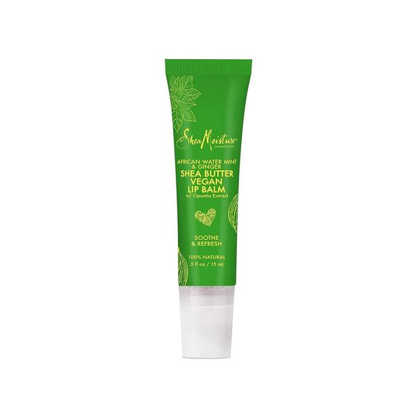 SheaMoisture African Water Mint & Ginger | Shea Butter Lip Balm 0.5oz