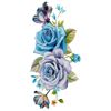THE FANTASY Tattoo Stickers, Rose- 5 [Regular] - 7 Types -