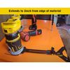 Router Edge Guide for Fixed Base Compact Router (DNP618), Straight Edge Guide for Quickly Attached to Router Fixed Base