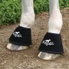 Professionals Choice Equine Quick Wrap Hoof Bell Boot, Pair (Medium, Black)