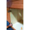 2 Piece Clip On Soft Close Hinges 105 Degree Self Closing Frameless With Mountin