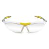 Karakal Unisex Pro 3000 Eyeguard, White/Yellow