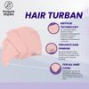 PROTECHT DRYPLUS Super Absorbent Microfibre Hair Turban - Gossamer Pink