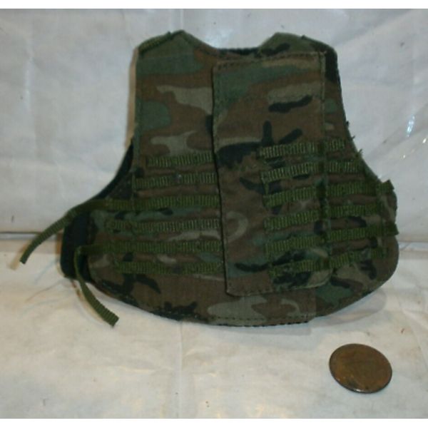 Bbi / other US woodland tactical vest / plate carrier 1/6th scale toy accessory