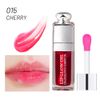 Moisturizing Lip Oil,No-Sticky Lip Gloss Lip Balm Lip Care,Fruit Flavoured Lip Oil For Dry Lip's Moisturizing Hydrating And Nourishing (015#CHERRY) 0.2 OZ