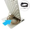NB-EARPHONE-DP09 Earphone Display Stand, Custom Stand, Display Stand, Aluminum, Silver Anodized Processing