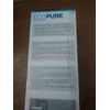 EcoPure EPW2 Water Filter Housing 3/4” Plumbing